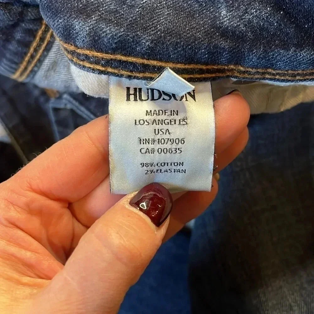 Hudson‎ Collin  Skinny Denim, Size 25 - Picture 9 of 11